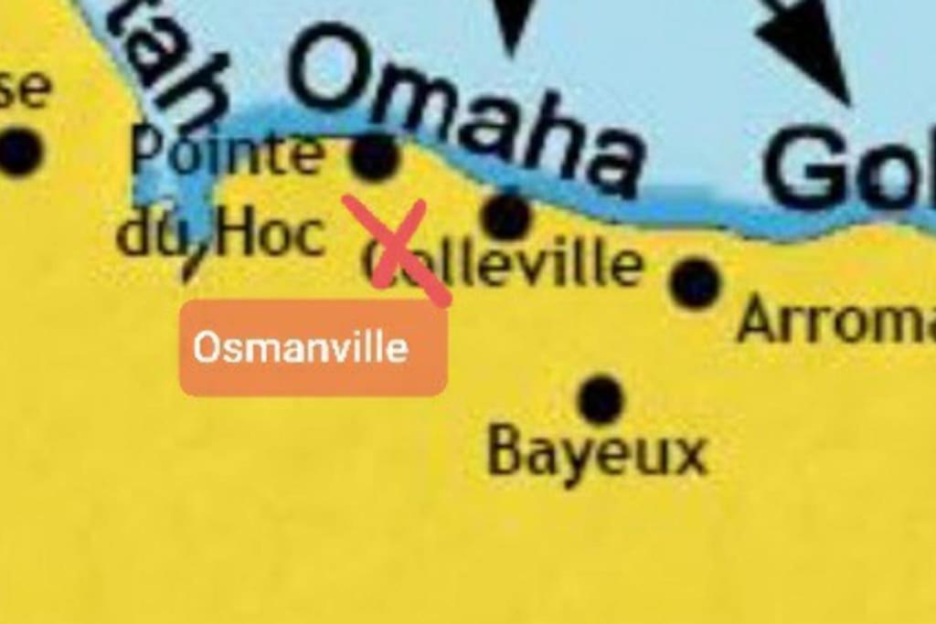 Loft Proche Des Plages Et Sites Du Debarquement Osmanville Eksteriør billede